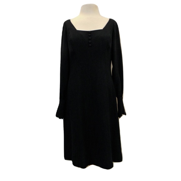 Vintage 1950's Mr. Blackwell dress French cuffs - Picture 1 of 7